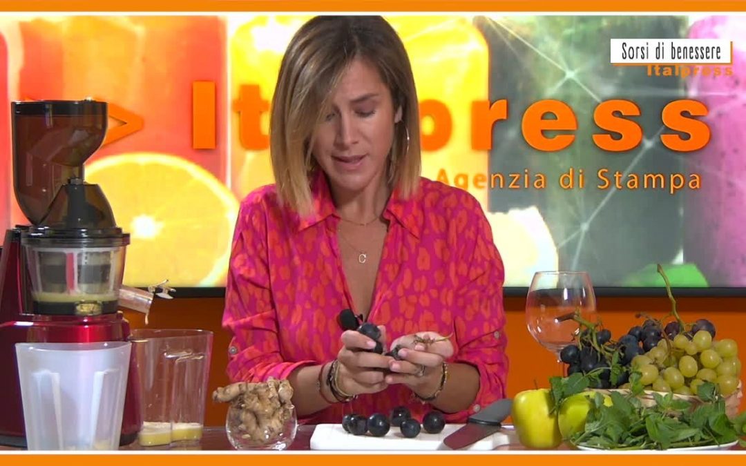 Sorsi di Benessere – Come fare un estratto di uva e mele