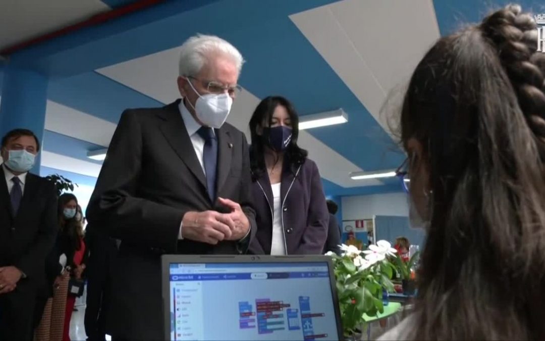 Mattarella inaugura l’anno scolastico a Vo’ Euganeo