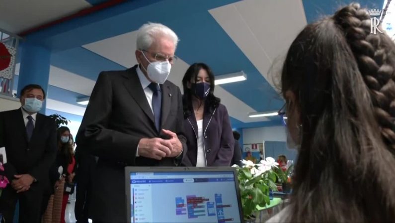 Mattarella inaugura l’anno scolastico a Vo’ Euganeo
