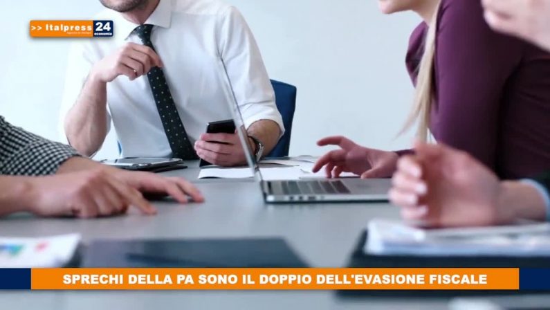Sprechi della PA sono il doppio dell’evasione fiscale