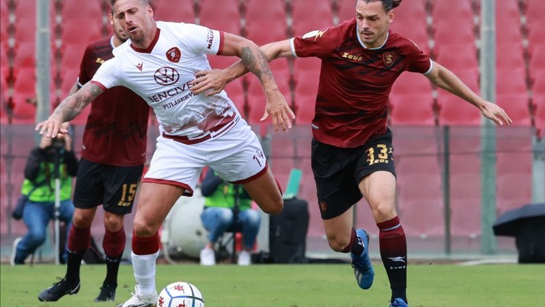 Calcio, Serie B: subito prodezza di Menez ma alla Reggina non basta e con la Salernitana è 1-1