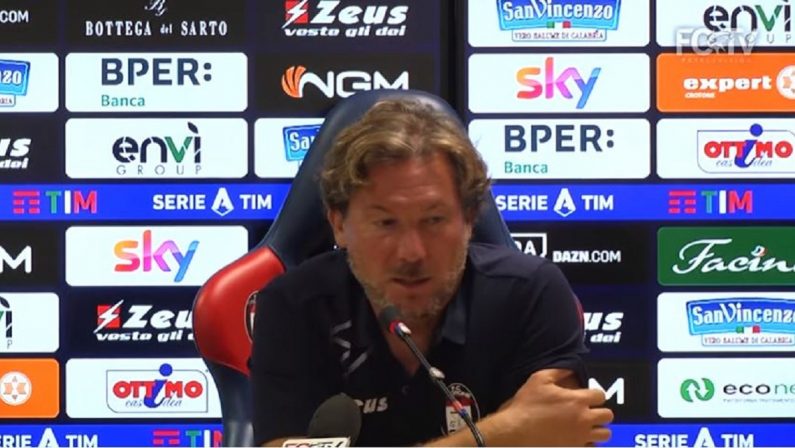 Riparte la Serie A, Stroppa: «Crotone in ritardo ma col Genoa daremo il massimo»