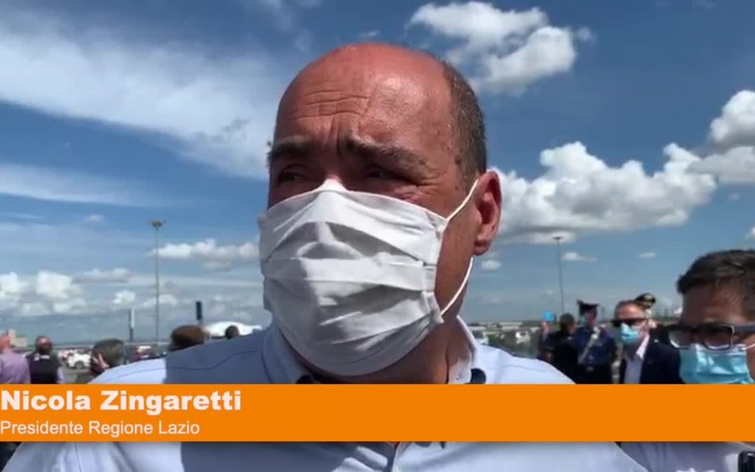 Zingaretti “Obiettivo biglietto-tampone alla partenza dei voli”