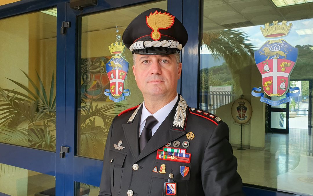 Il colonnello Luigi Bramati, nuovo comandante Provinciale dei Carabinieri di  Avellino