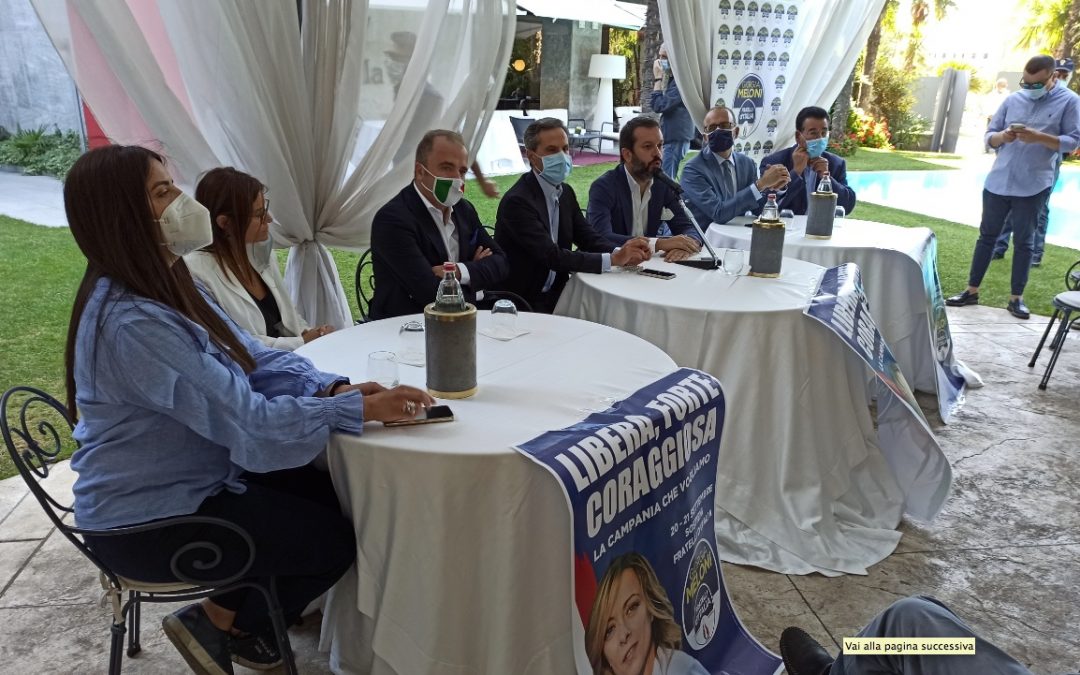 Regionali, Caldoro: “Gli irpini si ribellino alla prepotenza di De Luca”