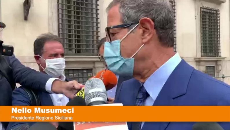 Migranti, Musumeci “Non chiediamo poteri speciali, ma diritti umanitari”