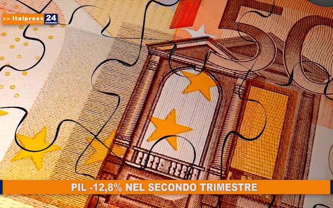 Pil -12,8% nel secondo trimestre