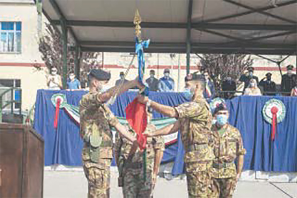 Zulini cede il comando al colonnello Bruno ad Avellino