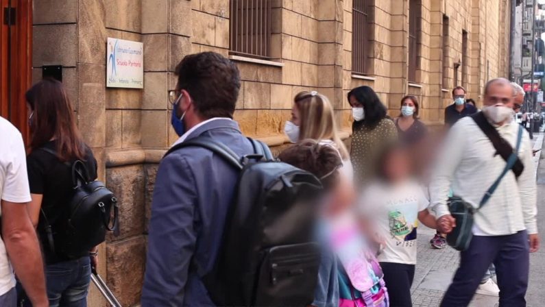 Primo giorno di scuola a Palermo, genitori fiduciosi