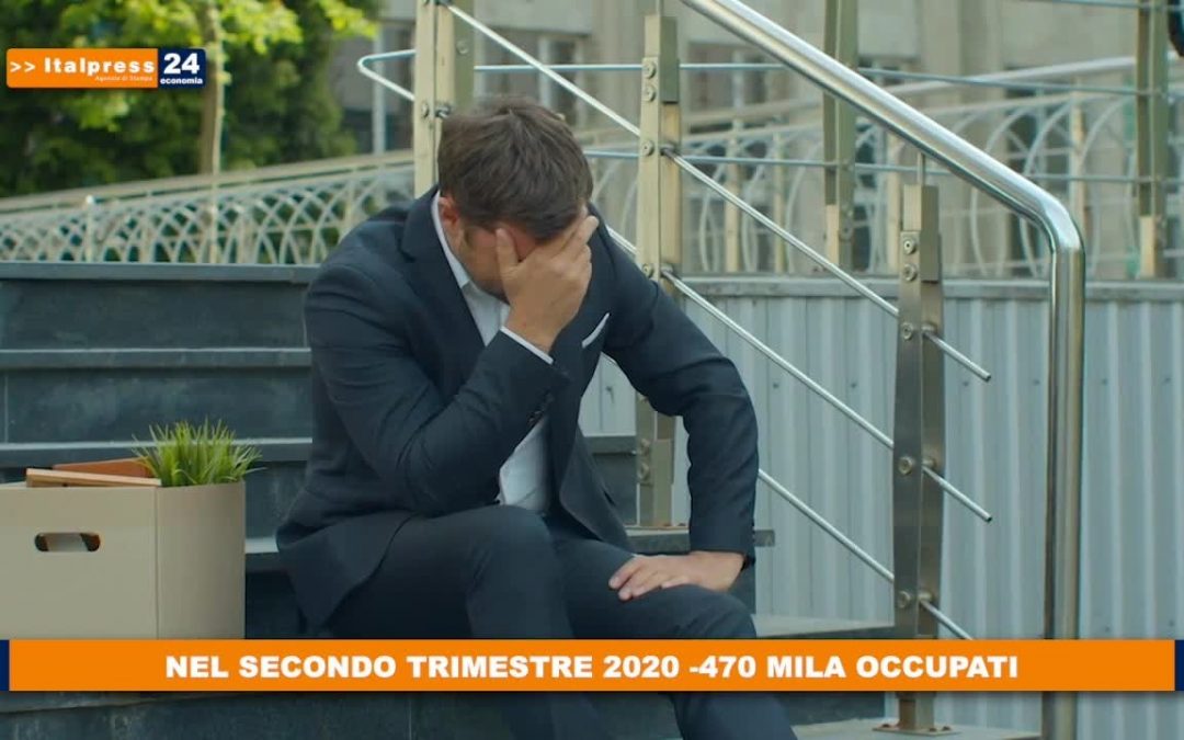 Nel secondo trimestre 470 mila occupati in meno