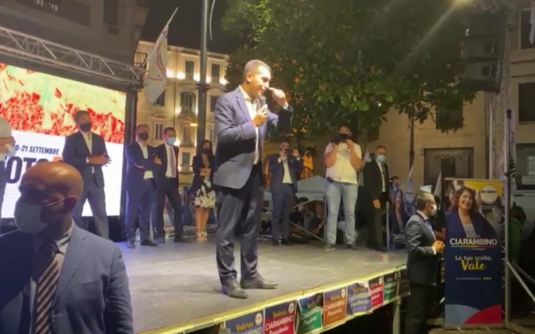 Referendum, Di Maio: “Votare sì per tornare alla normalità”