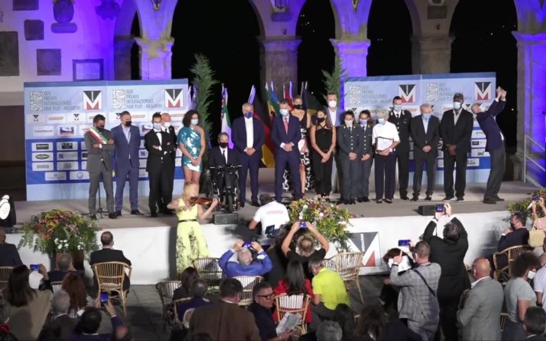 Parata di stelle al Premio Fair Play Menarini