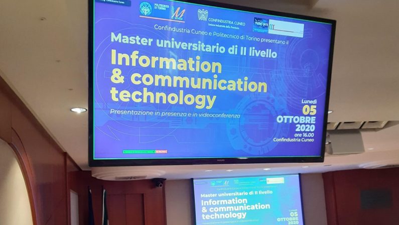 Politecnico Torino, un master per l’ICT nelle imprese cuneesi