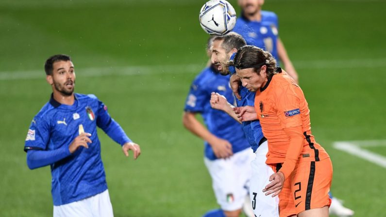Nations League, l’Italia pareggia 1-1 contro l’Olanda a Bergamo
