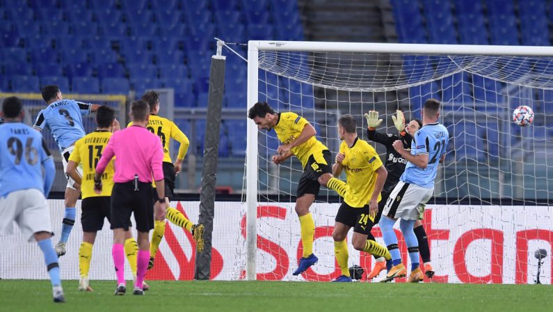 La Lazio inizia la Champions vincendo, 3-1 al Borussia Dortmund