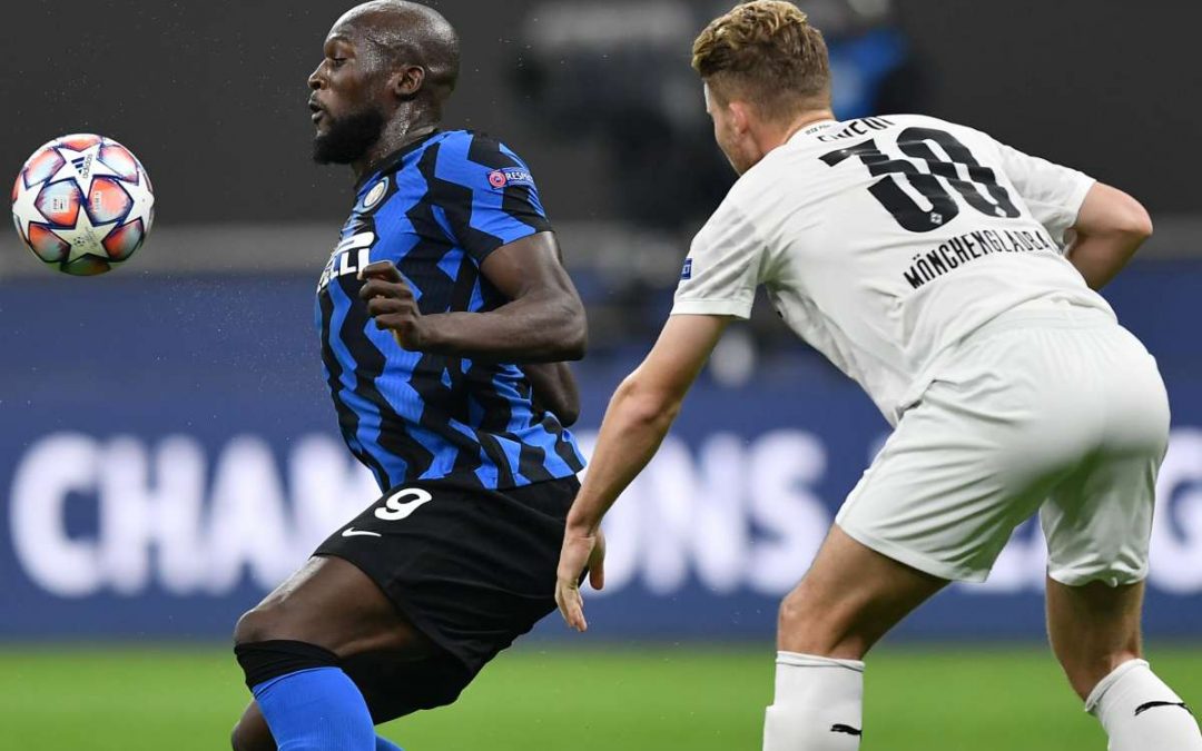 Lukaku non basta, pari dell’Inter contro il Moenchengladbach