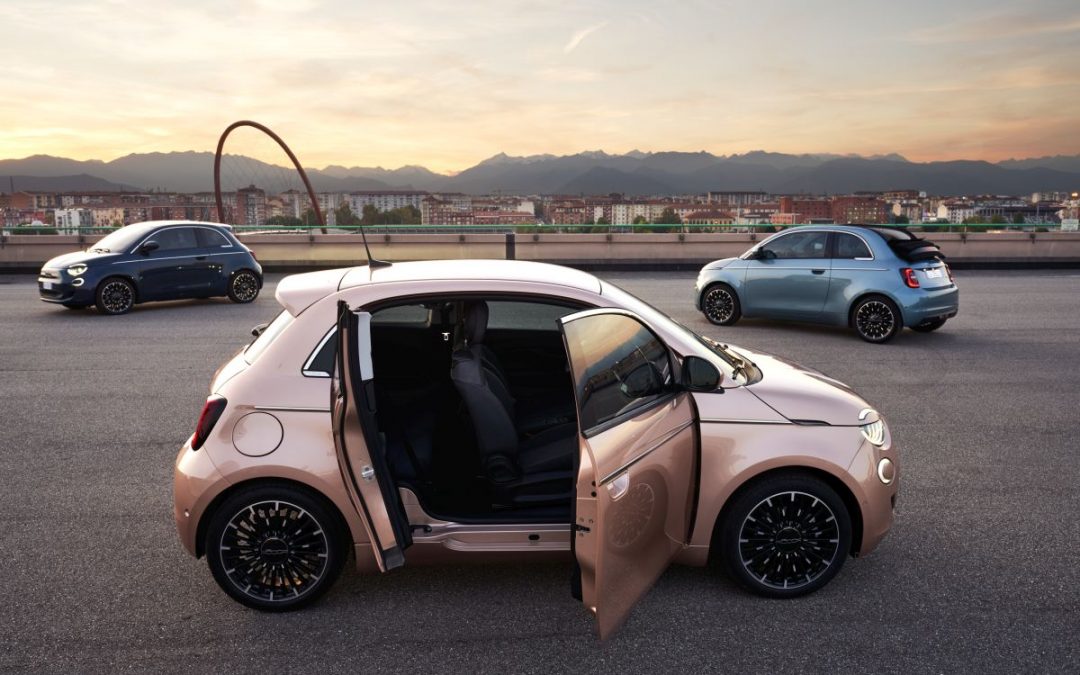 Tutta italiana la nuova Fiat 500e