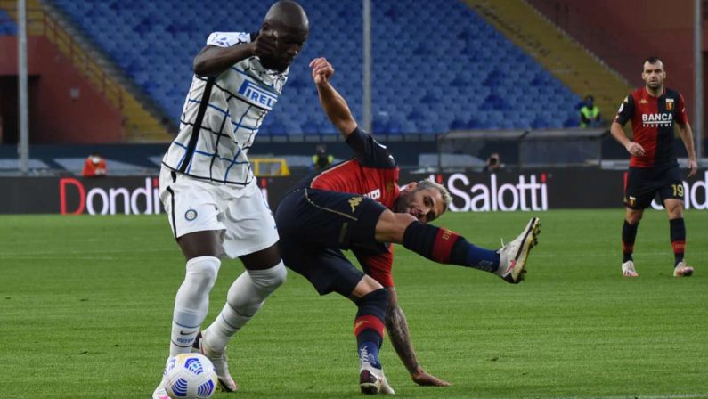 Lukaku-D’Ambrosio, a Marassi Inter vittoriosa sul Genoa