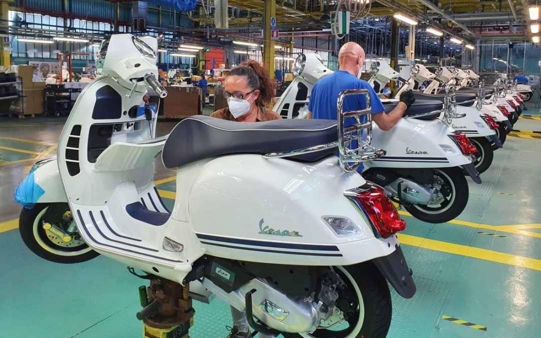 Colaninno “Piaggio ha saputo rispondere a emergenza Covid”