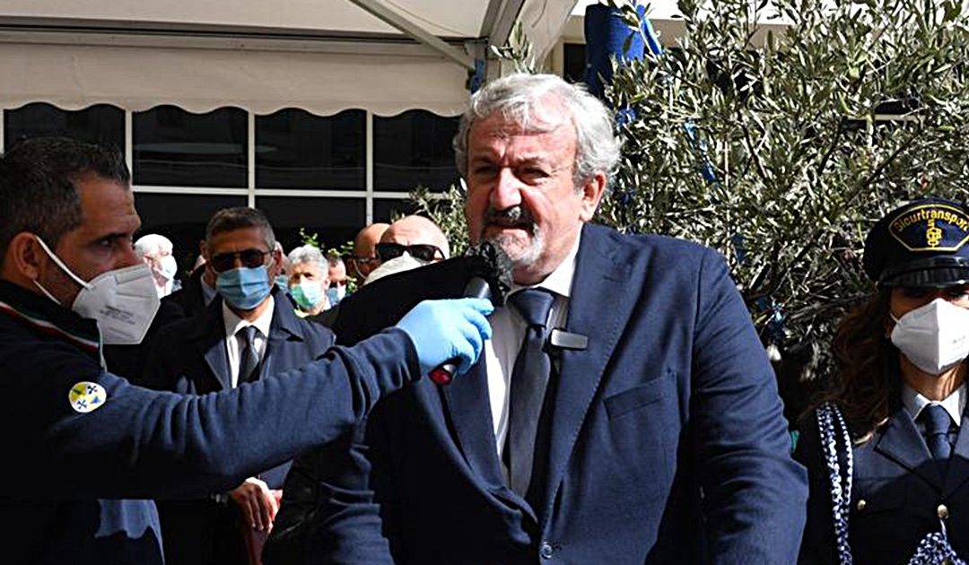 Michele Emiliano a Catanzaro