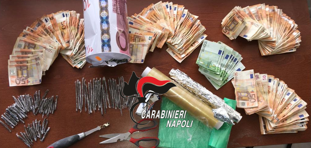 Pozzuoli, località Monteruscello: Perquisizioni dei carabinieri, droga nascosta sotto una statua di culto