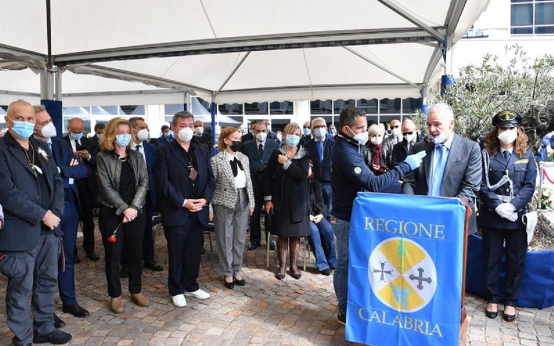 L'intervento del presidente del consiglio regionale Domenico Tallini