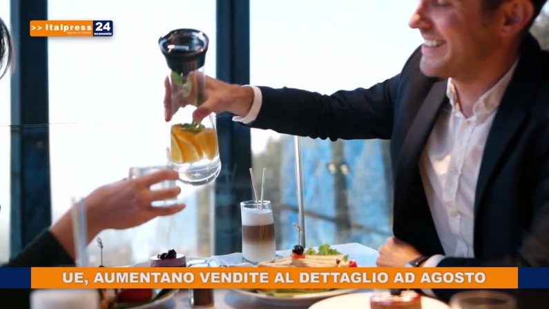 UE, aumentano vendite al dettaglio ad agosto
