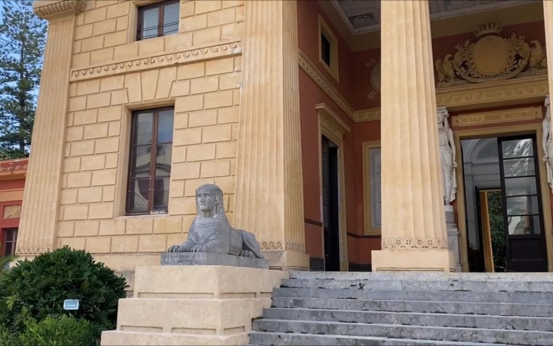 A Palermo apre Gymnasium Orto botanico con Sfingi restaurate