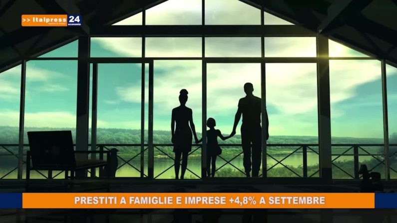 In crescita i prestiti alle famiglie