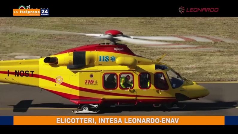Elicotteri, intesa Leonardo-Enav