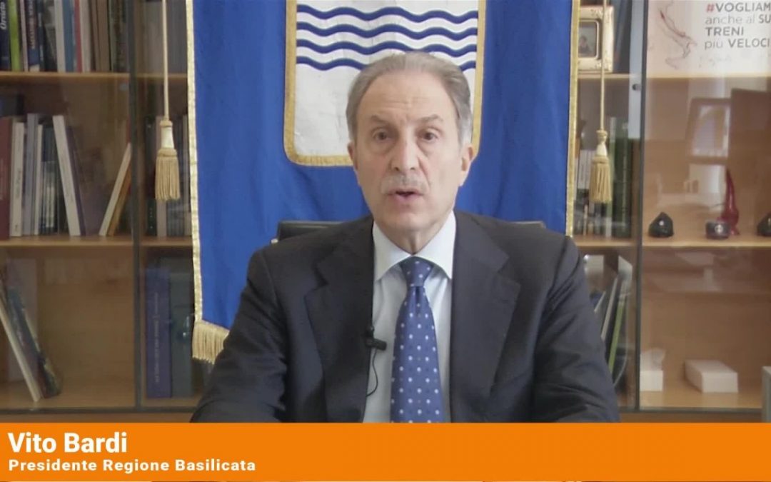 Covid, Bardi “In Basilicata numeri ancora sotto controllo”