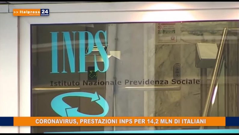 Coronavirus, prestazioni Inps per 14,2 milioni di italiani