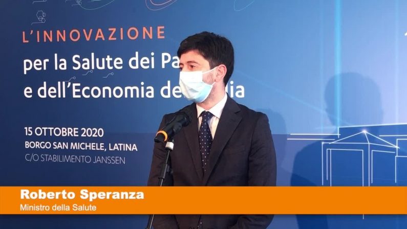 Covid, Speranza “Nel Lazio lavoro importante su tamponi e scali”