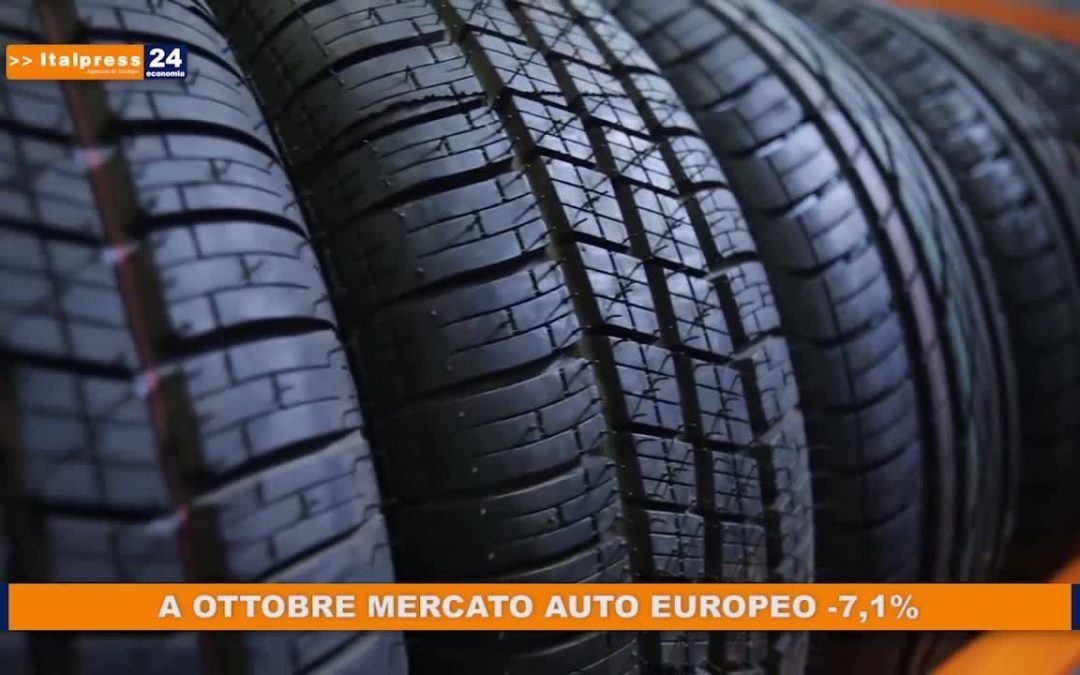 A ottobre mercato auto europeo -7,1%