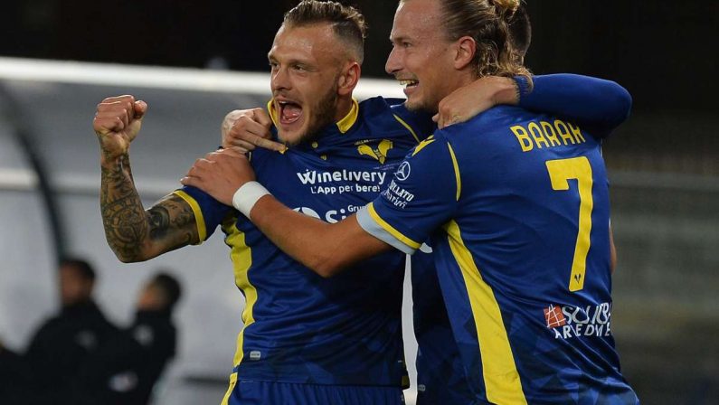 Barak trascina il Verona, 3-1 contro il Benevento