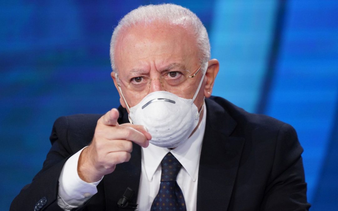 Coronavirus, De Luca “sciacallaggio mediatico su sanità in Campania”