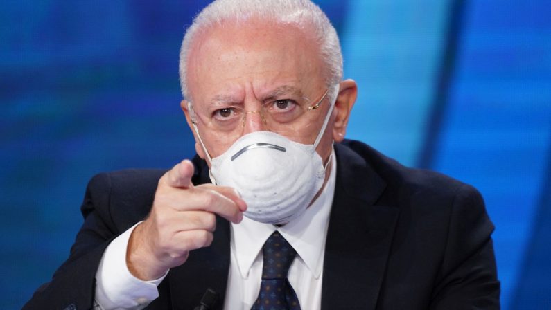 Coronavirus, De Luca “sciacallaggio mediatico su sanità in Campania”