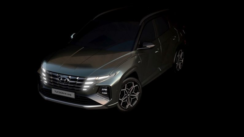 Hyundai svela le prime immagini di nuova Tucson N Line