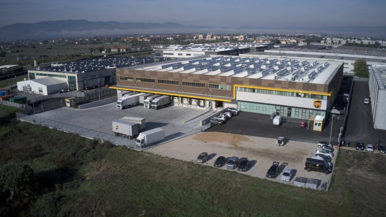 Ups, un nuovo centro logistico in Toscana