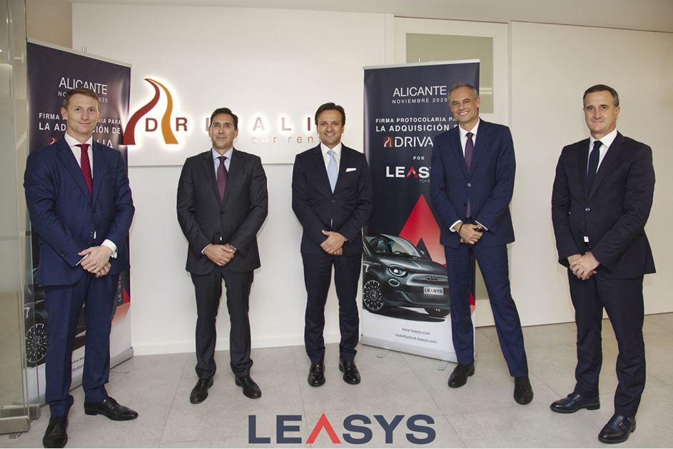Leasys finalizza l’acquisizione di Drivalia Car Rental in Spagna
