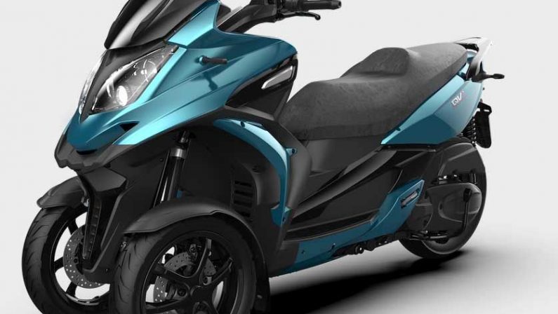 Il Qooder QV3 leader in Italia tra gli scooter a 3 ruote