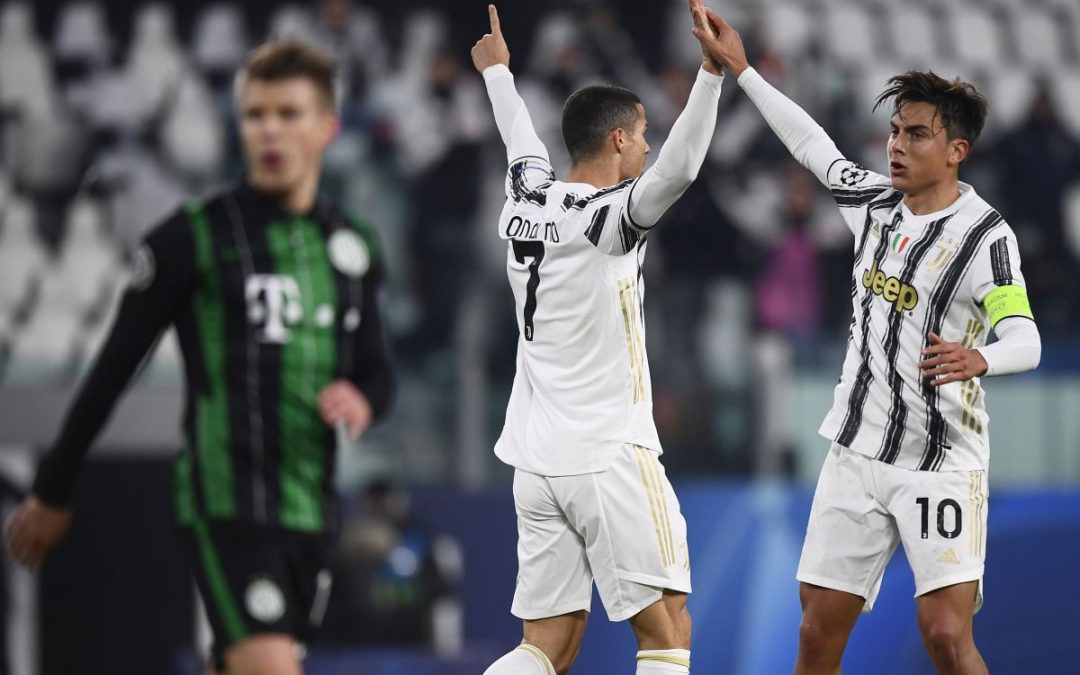 Ronaldo e Morata trascinano la Juve agli ottavi di Champions