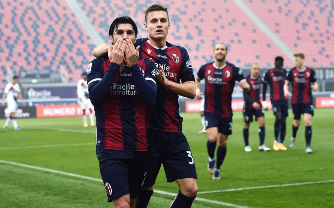 Il Bologna supera di misura il Crotone, decide Soriano