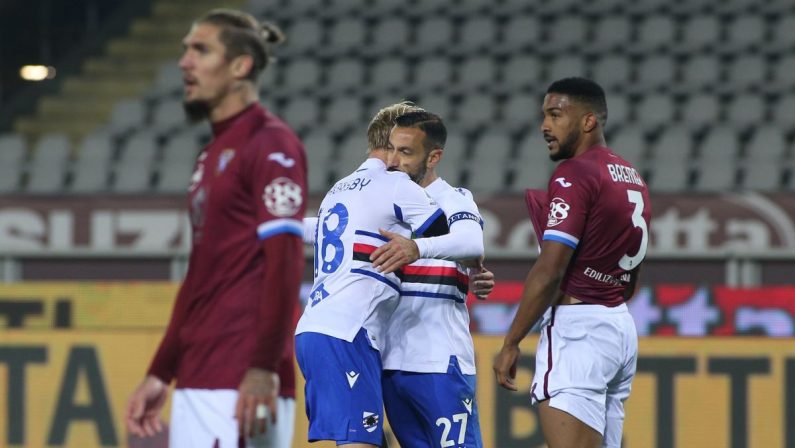 Torino e Sampdoria si dividono la posta, all’Olimpico finisce 2-2