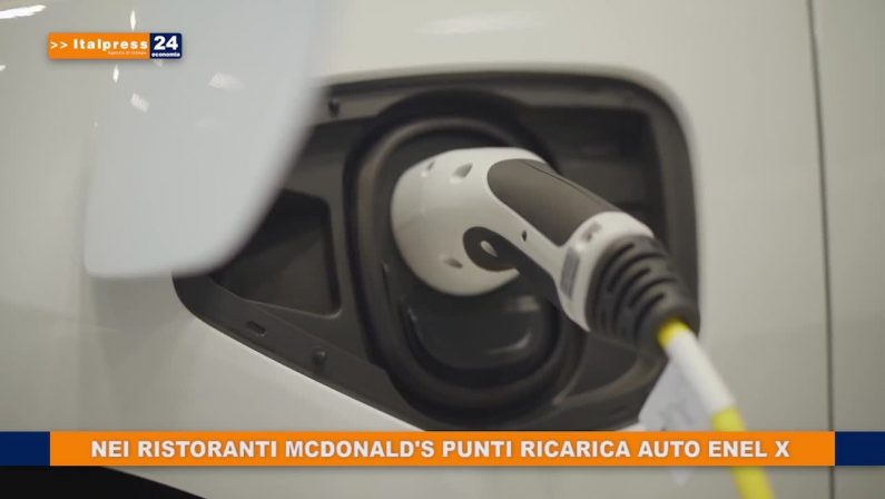 Enel X porta le colonnine di ricarica nei posteggi McDonald’s