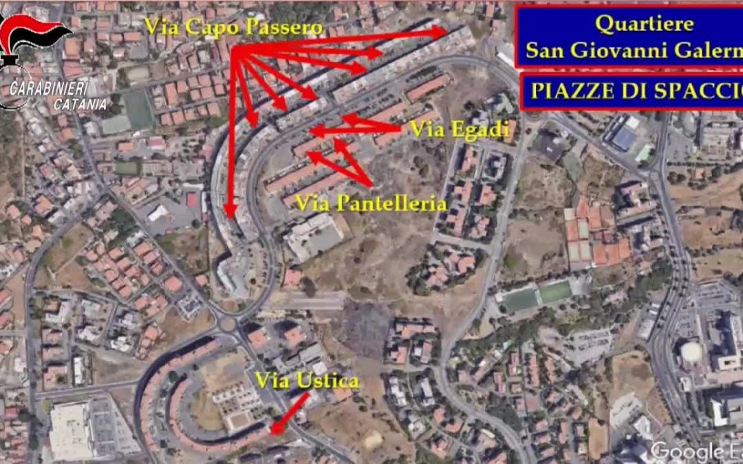 Pentito di mafia svela affari cosca di Catania, 101 indagati