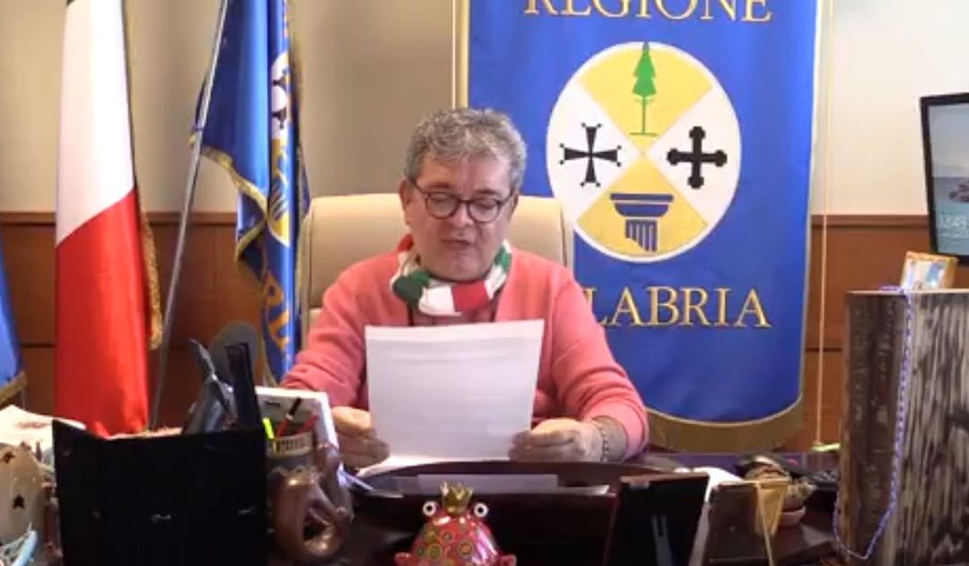 VIDEO – Decreto Calabria, il presidente f.f. Nino Spirlì: «Lotteremo per curarci nella nostra Regione»