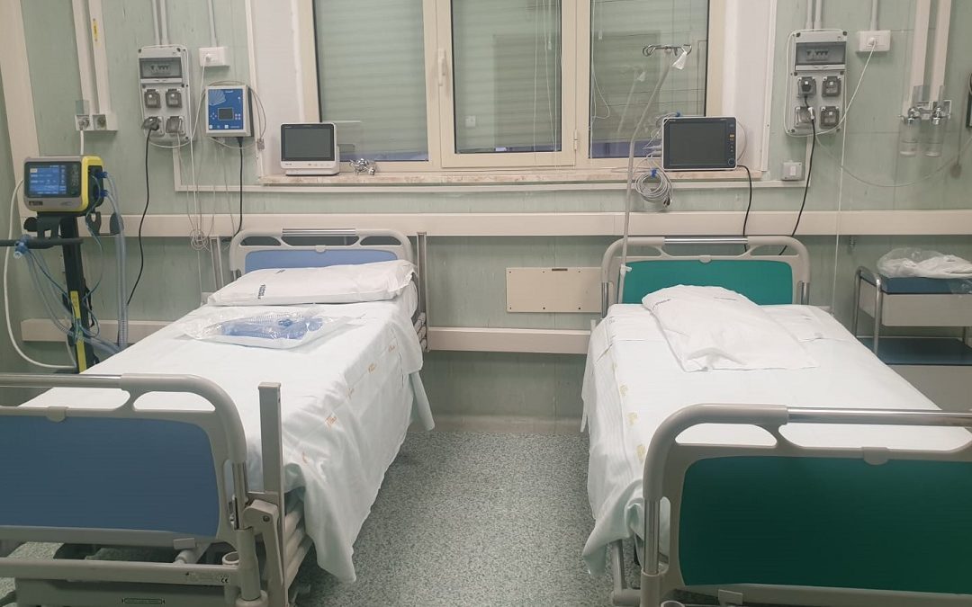 I nuovi posti di terapia subintensiva dell'Annunziata di Cosenza