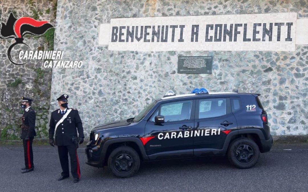 I controlli dei carabinieri a Conflenti