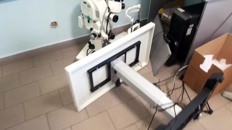 Devastato il reparto di Oculistica dell’Ospedale Civico di Palermo